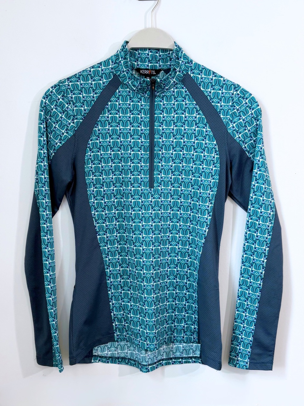 NWOT Kerrits Always Cool IceFil®️L/S 1/2 Zip Top - Picture 2 of 13